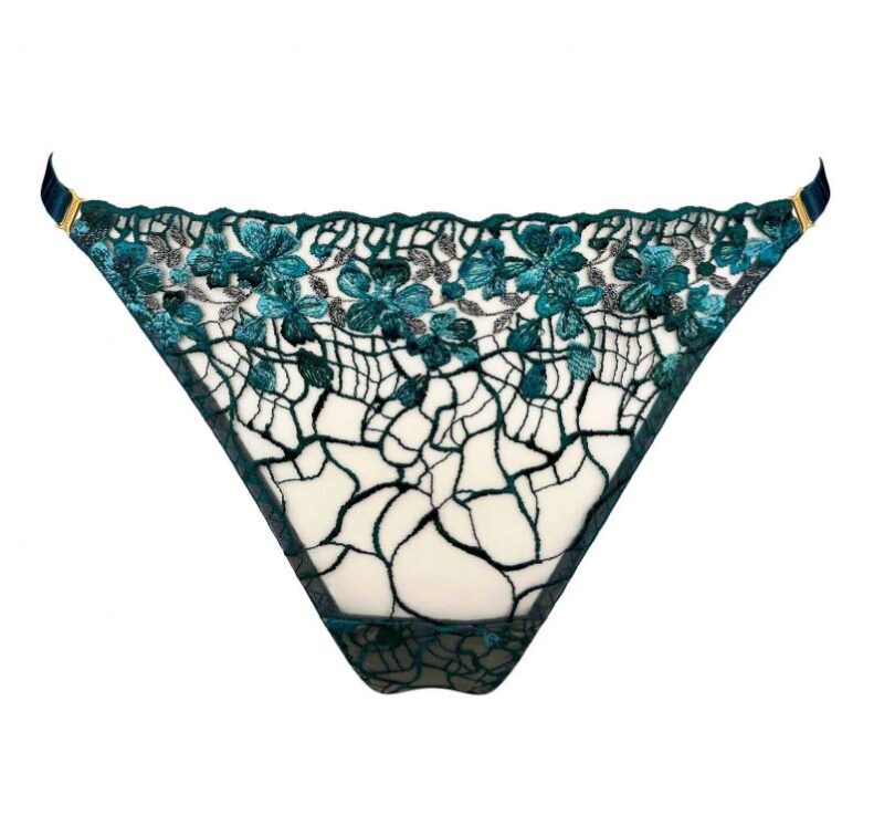 Tanga ouvrable Améla Teal – Image 2