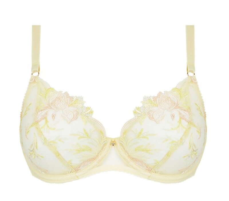 Soutien-gorge triangle bonnets Frisson d'Or Rose – Image 2